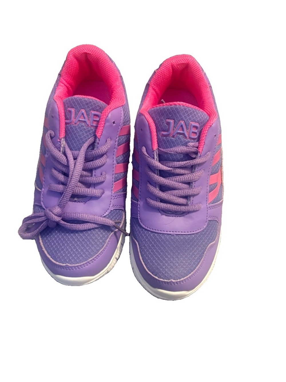 JAB Purple & Pink Lace-Up Athletic Sneakers Women’s Size 5